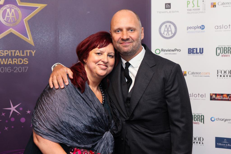 Giovanna Grossi and Simon Rogan